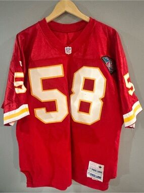 NFL authentic 75th anniversary Derrick Thomas- #58 KC Chiefs
